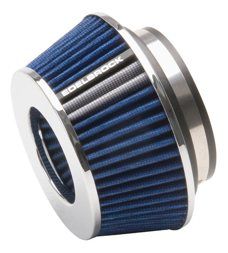 Filtro De Alto Flujo Edelbrock Pro Flo 3 3.5 Y 4  Blue 