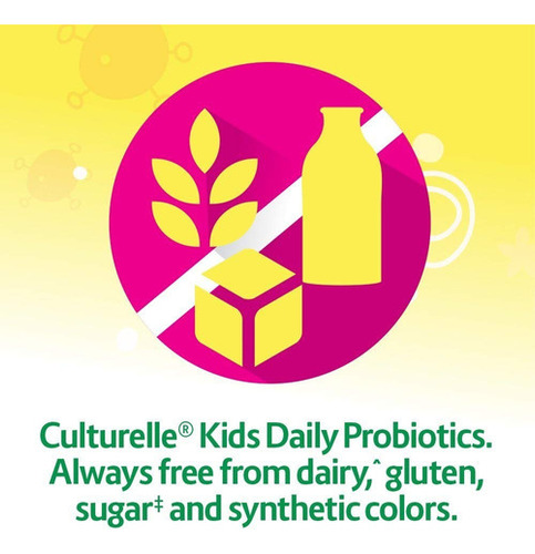 Culturelle Kids Probiotico - Daily Probiotic 60 Chewables