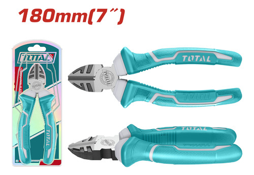 Alicate Pinza Diagonal Total 7 180mm Tht130706p Profesional