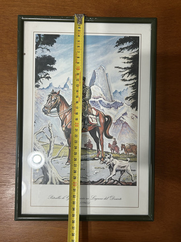 Cuadro Militar Patrulla Laguna Desierto De Casimiro Coloski