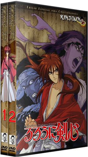 Dvds Samurai X Rurouni Kenshin Coleção Completa + Filmes