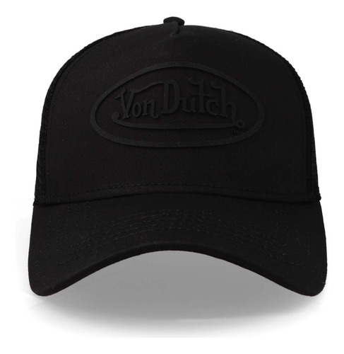 Gorra Von Dutch 9844051 Vdhtriprubber Negro Unitalla