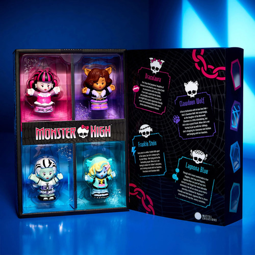 Little People Collector Monster High Set Pack 4 Figuras