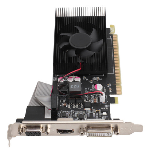 Tarjeta Gráfica Gt730, 4 Gb, Gddr3, 128 Bits, Ventilador De