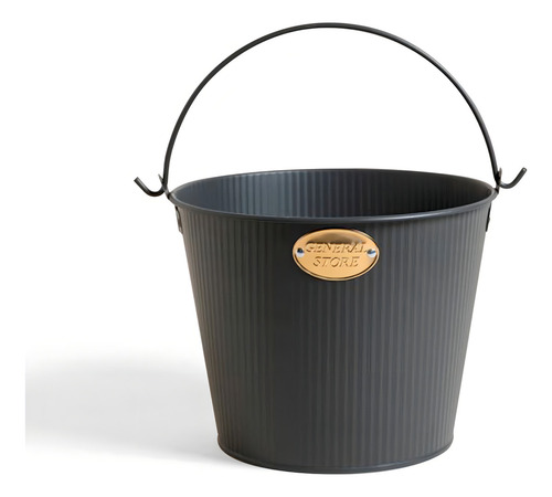 Hielera Frapera De Metal Con Manija 25x28cm