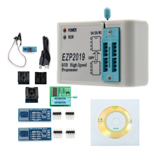 (c) Programador Usb Spi De Alta Velocidad, Soporte De Socket