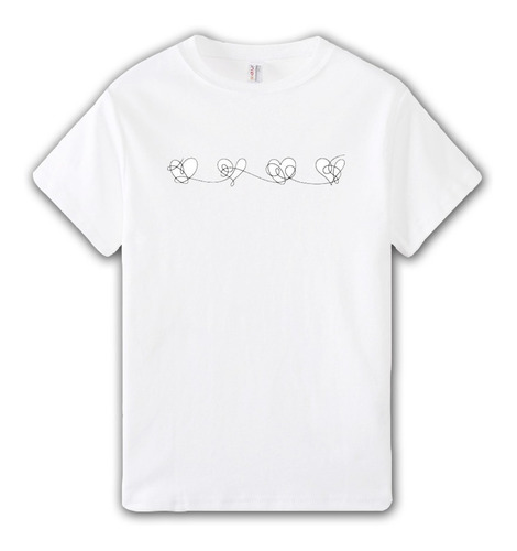 Remera Love Yourself - Aesthetic Kpop Bts Musica Unisex