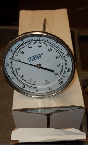 Wika Ti.52 0/200 F/c 6  Stem  1/2  Npt Bimetal Thermomet Ddc