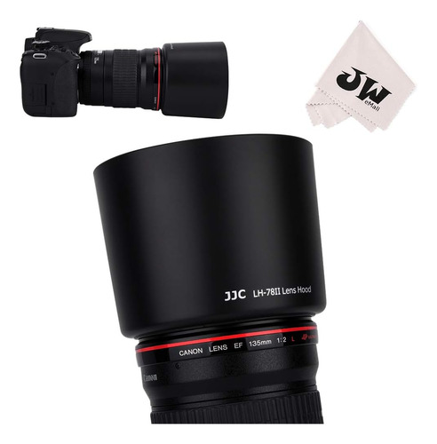 Jjc - Parasol Reversible Para Canon Ef 5.315 In F2l Usm Y C