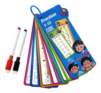 Comprar 0-12 Tarjetas De Matemáticas Matemáticas Ayudas Fracción