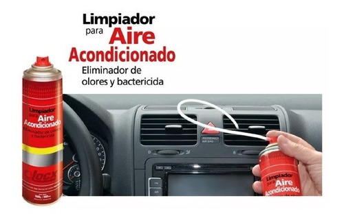 Imagen 2 de 3 de Limpiador De Aire Acondicionado Y Ventilacion Locx 300ml