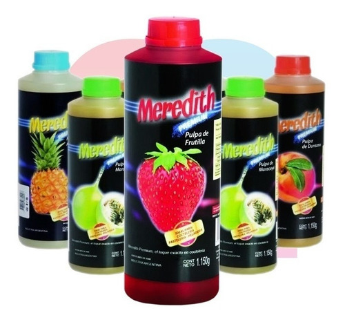 Pulpa De Frutilla Premium Meredith X1150g. Tienda Espinosa.