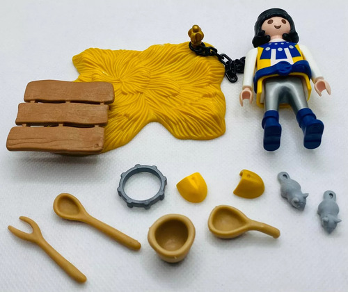 Playmobil 3328 Guardian Con Prisionero Medieval Retromx (Usado)