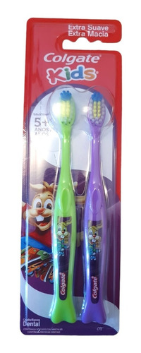 Cepillo Dental Infantil Colgate Kids Pack X 2