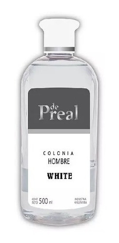 De Preal White Colonia Corporal De 500ml Magistral Lacroze 