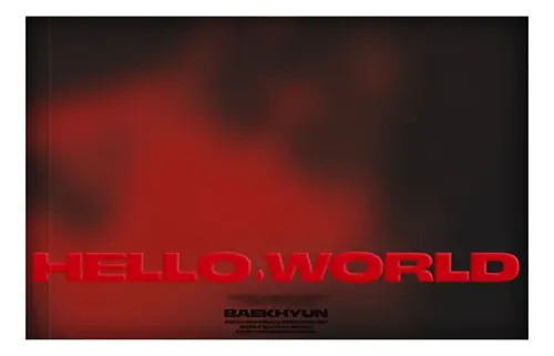 Baekhyun - Hello, World, Photobook Ver. . H Hello | Parcelamento