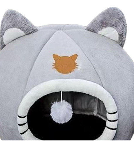 . Cama Semicerrada Para Perros Y Gatos, Cama Para Gatos De L