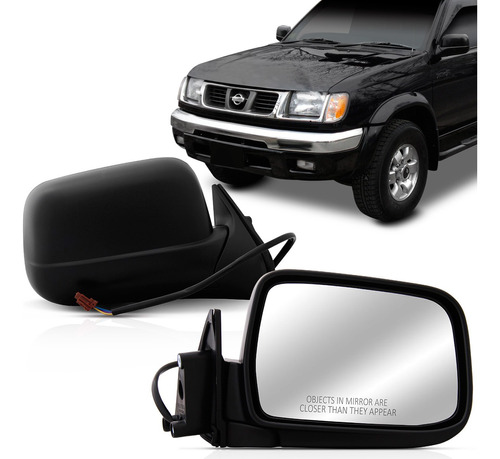 Retrovisor Externo Frontier 98 99 2000 01 02 03 04 Preto