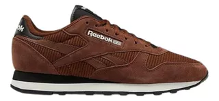 Tenis Reebok Classic Leather Brown Hombre Baskets