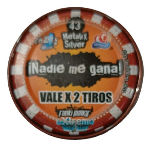 Tazo Funki Punky Extremo 43 Metalix Silver Nuts I