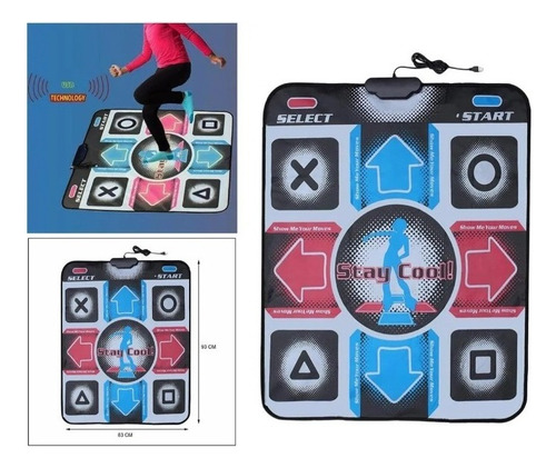 Máquina De Baile Con Juego De Tapete De Baile Usb A