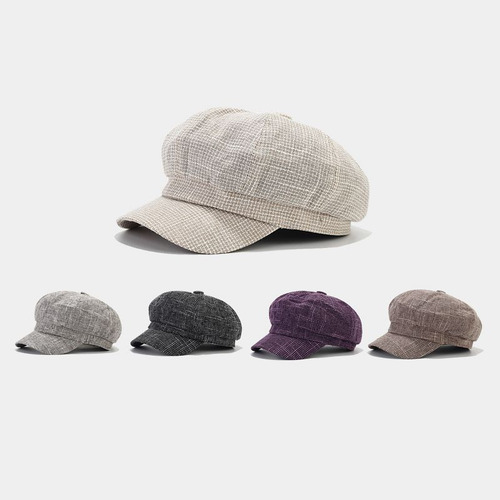 Gorra Octogonal Vintage Gorra De Pintor Gorra Casual