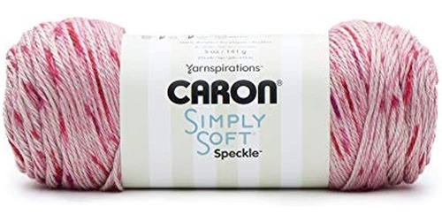 Caron Simply Soft Speckle Yarn, Pintalabios