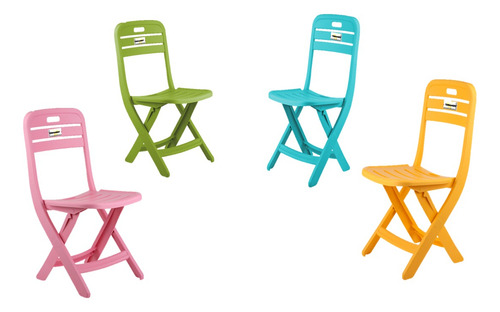 Mesa Infantil Sillas Para Niños Comedor Plastico 4 Sillas Ym Color Rosa