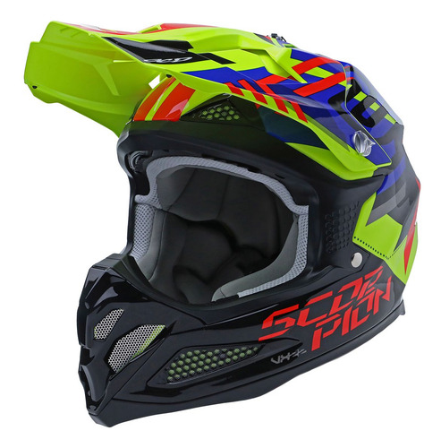 Casco Cross Ece L Neox Scorpion Exo
