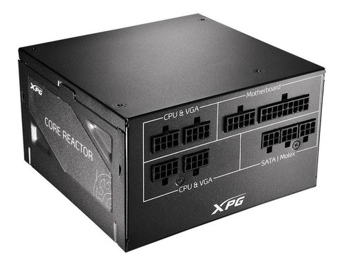 Fuente De Poder Xpg Core Reactor 650w 80+ Gold Full Modular