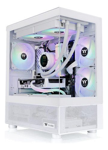 Gabinete Thermaltake View 170 Tg Argb Snow Fan X3 Blanco Blanco