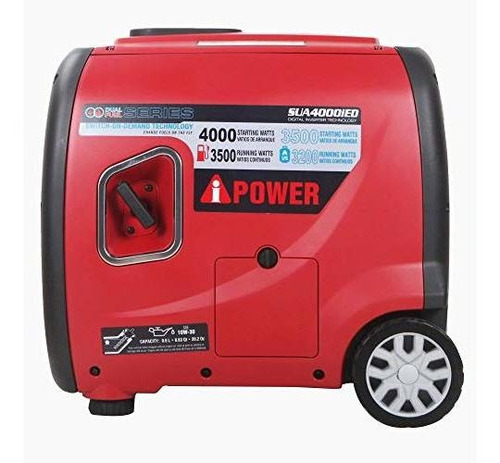 A-ipower Sua4000ied Generador Inversor Portatil De 4000 Vati