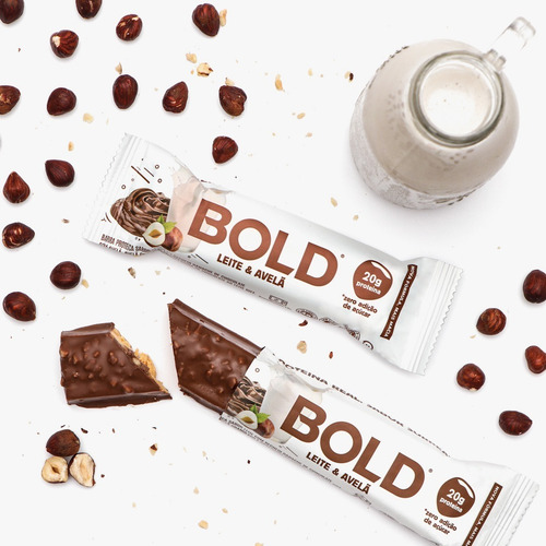 Imagem 1 de 1 de Bold Bar (3 Unidades De 60g) - Bold Snacks