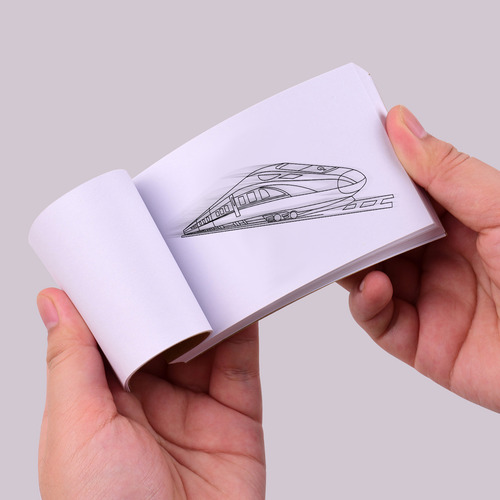 Kit Flipbooks Blank Flip Book De 300 Folhas De Papel De Anim