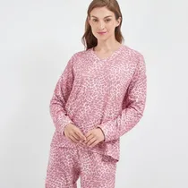 Comprar Pijamas Mujer Manga Larga Abrigadoras