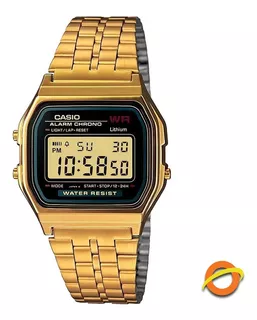 Reloj Casio Digital A-159wgea Clasico Vintage Cronometro