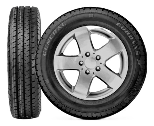 Kit 2 Pneus General Tire 205/75 R16c 110/108r 8pr Eurovan 2