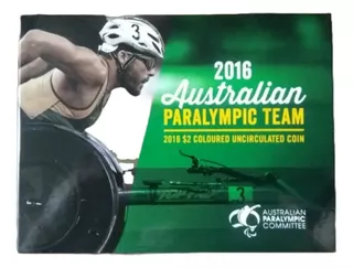 Moneda Conmemorativa Juegos Paralimpicos 2016 - Australia