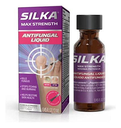 Líquido Antimicótico Silka Max Strength Para Hongos En Las U