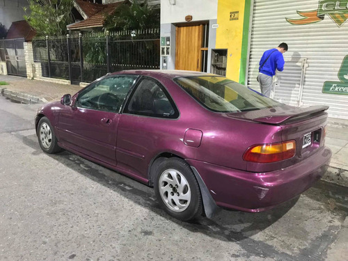 Imagen 2 de 10 de Honda Civic 1.6 Ex Coupe Vtec 1993 D16z6 Automatico