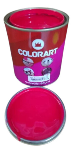 Tinta Luminosa Fosco 900ml Colorart Cores Citricas Vivas Cor Maravilha