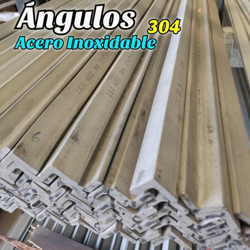 Angulo Acero Inoxidable 304 2  X 3/16  X 6m