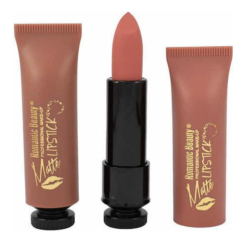 Labial Matte Romantic Beauty - g a $3600