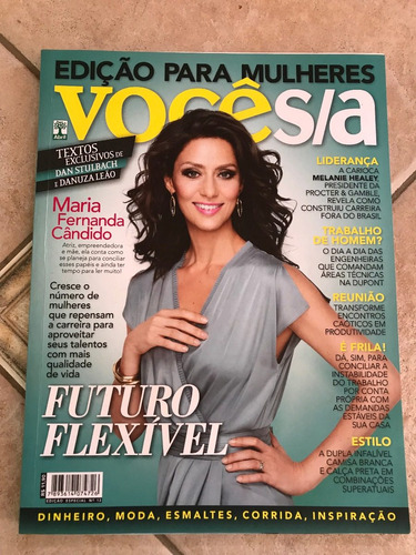 Revista Você S/a 13 Maria Fernanda Cândido Lady Gaga J775