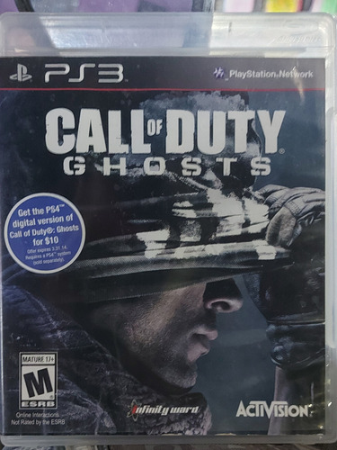 Video Juego Call Of Duty Gosths Para Ps3