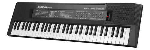 Teclado Eletrônico De Música Digital De 61 Teclas Para Crian