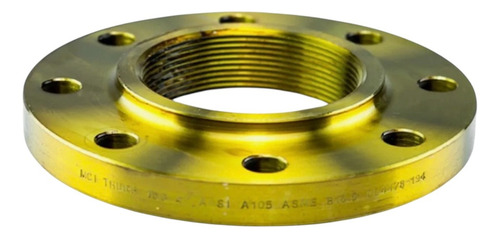 Brida Roscada De 6 150lbs Dorado