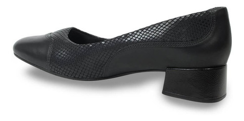 Imagem 4 de 5 de Sapato Comfortflex 1995301 Tecido Croco Ideal Para Joanete