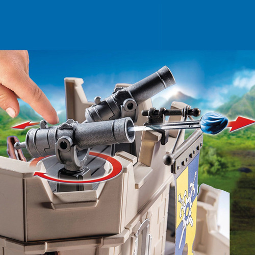 Playmobil Castillo De Novelmore +4 Muñecos +360 Acces. 70220 Gran Castillo De Novelmore