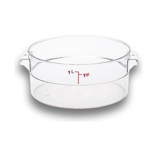 Recipiente Policarbonato Redondo 1qt Caledonia Repore-1